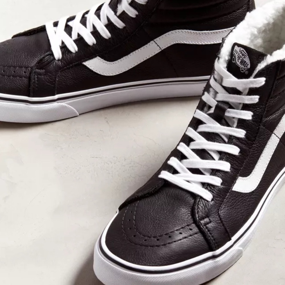 Vans Classic Black and White High-Tops